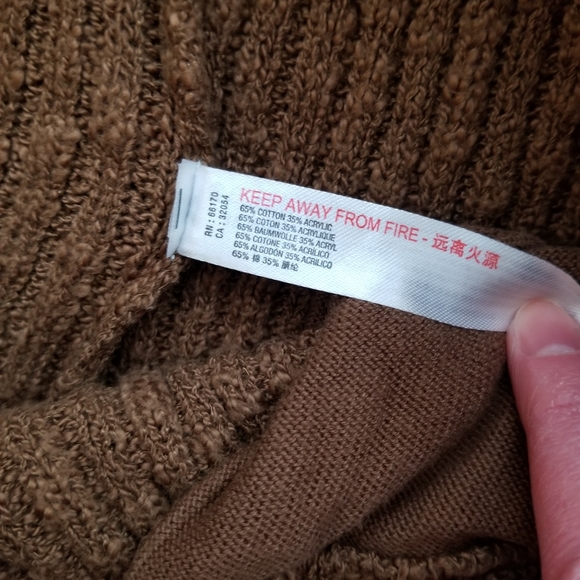 Free People Adelaide Sweater Set Candied Walnut Combo Size L Tank & Pants Set - Picture 15 of 16